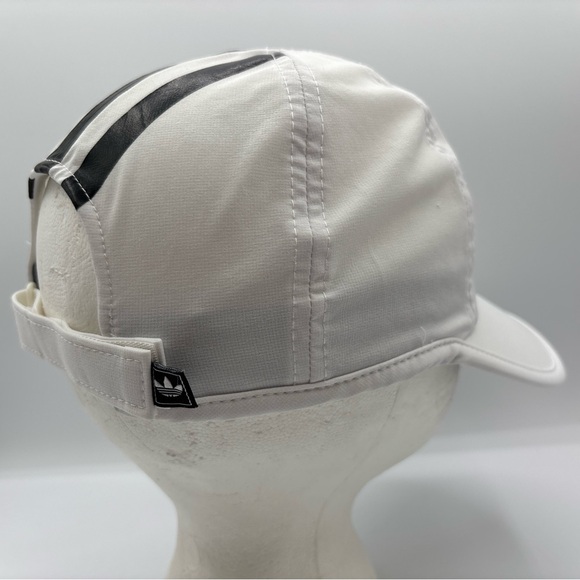 Adidas Originals Women’s Original Relaxed Black/White Nylon StrapBack Hat OSFM - Picture 10 of 16